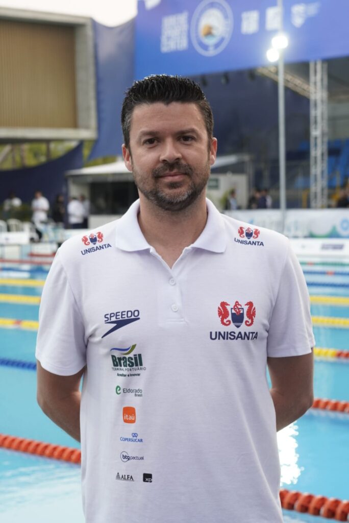 Marcel Ferreira - Coordenador técnico natação Unisanta